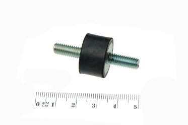 Exhaust rubber mount upper