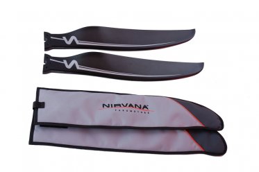Propeller PULSE 8C2 125 aeroelastic/ 2 blade for Colibri, with casing