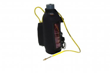 Smoke System for paramotor without exhaust elbow